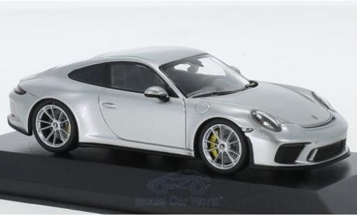 Miniature Porsche 991 GT3 1/43 Minichamps 911 (.2) GT3 Touring grise 2018 Porsche 991 GT3 1/43 Minichamps 911 (.2) GT3 Touring grise 2018 miniature