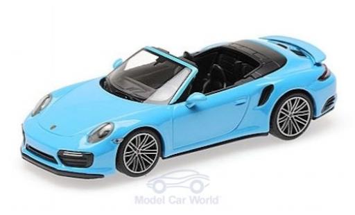Miniature Porsche 991 Turbo S 1/43 Minichamps 911 (.2) Turbo S Cabriolet bleue 2016 Porsche 991 Turbo S 1/43 Minichamps 911 (.2) Turbo S Cabriolet bleue 2016 miniature