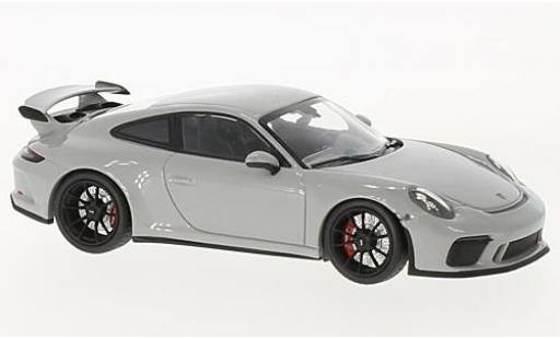 Miniature Porsche 991 GT3 1/43 Minichamps 911 () GT3 grise 2017 Porsche 991 GT3 1/43 Minichamps 911 () GT3 grise 2017 miniature