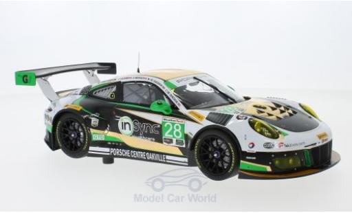 Miniature Porsche 991 GT3 R 1/18 Minichamps 911 () GT3 R No.28 Alegra Motorsports 24h Daytona 2017 C.de Quesada/M.Christensen/D.Morad/J.Lazare Porsche 991 GT3 R 1/18 Minichamps 911 () GT3 R No.28 Alegra Motorsports 24h Daytona 2017 C.de Quesada/M.Christensen/D.Morad/J.Lazare miniature
