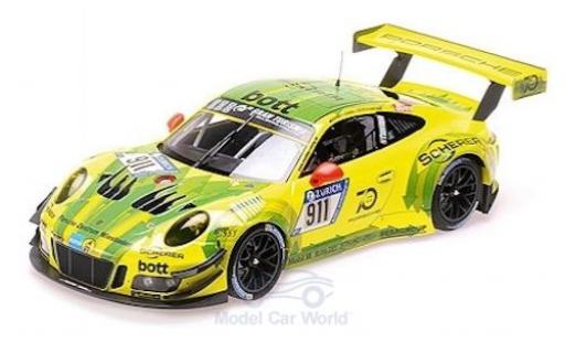 Miniature Porsche 991 GT3 R 1/18 Minichamps 911 () GT3 R No.911 Manthey Racing 24h Nürburgring 2018 K.Estre/R.Dumas/L.Vanthoor/E.Bamber Porsche 991 GT3 R 1/18 Minichamps 911 () GT3 R No.911 Manthey Racing 24h Nürburgring 2018 K.Estre/R.Dumas/L.Vanthoor/E.Bamber miniature
