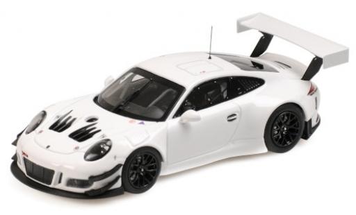 Miniature Porsche 991 GT3 R 1/43 Minichamps 911 () GT3 R blanche 2018 Plain Body Version Porsche 991 GT3 R 1/43 Minichamps 911 () GT3 R blanche 2018 Plain Body Version miniature