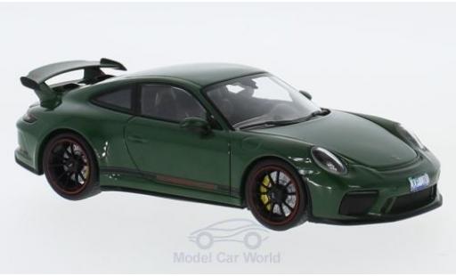 Miniature Porsche 991 GT3 1/43 Minichamps 911 ( II) GT3 verte 2017 Porsche 991 GT3 1/43 Minichamps 911 ( II) GT3 verte 2017 miniature
