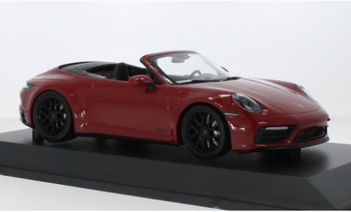 Miniature Porsche 992 GTS 1/18 Minichamps 911  Carrera 4 Cabriolet rouge 2020 1:18 Porsche 992 GTS 1/18 Minichamps 911  Carrera 4 Cabriolet rouge 2020 1:18 miniature