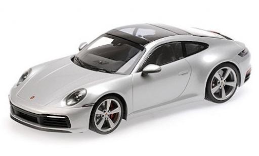 Miniature Porsche 992 4S 1/18 Minichamps 911 () Carrera 4S grise 2019 Porsche 992 4S 1/18 Minichamps 911 () Carrera 4S grise 2019 miniature