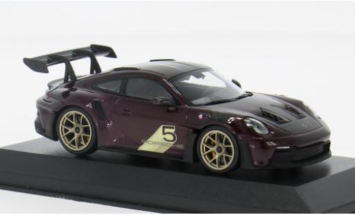 Miniature Porsche 992 GT3 R 1/43 Minichamps 911  S metallise violette 2024 1:43 Porsche 992 GT3 R 1/43 Minichamps 911  S metallise violette 2024 1:43 miniature