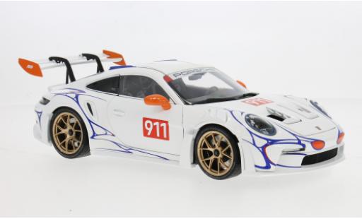 Miniature Porsche 992 GT3 R 1/18 Minichamps 911  S blanche/orange 2023 1:18 Porsche 992 GT3 R 1/18 Minichamps 911  S blanche/orange 2023 1:18 miniature