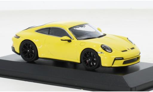 Porsche 992 GT3 1/43 Minichamps 911  Touring jaune 2022 1:43 miniature