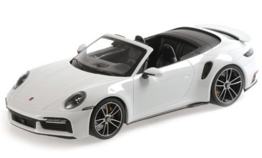 Miniature Porsche 992 Turbo s 1/18 Minichamps 911 () Turbo S Cabriolet metallise blanche 2020 Porsche 992 Turbo s 1/18 Minichamps 911 () Turbo S Cabriolet metallise blanche 2020 miniature