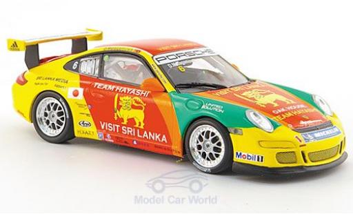 Miniature Porsche 997 GT3 CUP 1/43 Minichamps 911 GT3 Cup No.6 Asian Carrera Cup Macau 2007 Porsche 997 GT3 CUP 1/43 Minichamps 911 GT3 Cup No.6 Asian Carrera Cup Macau 2007 miniature