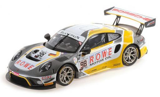 Miniature Porsche 992 GT3 R 1/18 Minichamps 911 GT3 R (991.2) No.98 ROWE Racing 24h Spa 2019 R.Dumas/M.Jaminet/S.Müller Porsche 992 GT3 R 1/18 Minichamps 911 GT3 R (991.2) No.98 ROWE Racing 24h Spa 2019 R.Dumas/M.Jaminet/S.Müller miniature