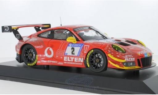 Miniature Porsche 991 GT3 R 1/18 Minichamps 911 GT3 R No.2 Gigaspeed Team Getspeed Vodafone 24h Nürburgring 2018 S.Jans/M.Böckmann/J.E.Slooten/L.Luhr Porsche 991 GT3 R 1/18 Minichamps 911 GT3 R No.2 Gigaspeed Team Getspeed Vodafone 24h Nürburgring 2018 S.Jans/M.Böckmann/J.E.Slooten/L.Luhr miniature
