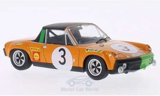 Miniature Porsche 914 1/43 Minichamps /6 No.3 Marathon de la Route 1970 B.Waldegard/J.Andersson/Chasseuil Porsche 914 1/43 Minichamps /6 No.3 Marathon de la Route 1970 B.Waldegard/J.Andersson/Chasseuil miniature