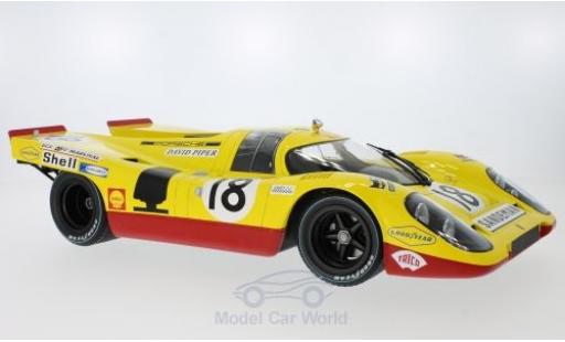 Miniature Porsche 917 1970 1/12 Minichamps K No.18 AAW Racing Team With David Piper 24h Le Mans 1970 D.Piper/G.van Lennep Porsche 917 1970 1/12 Minichamps K No.18 AAW Racing Team With David Piper 24h Le Mans 1970 D.Piper/G.van Lennep miniature