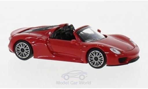 Miniature Porsche 918 1/87 Minichamps Spyder rouge 2015 Porsche 918 1/87 Minichamps Spyder rouge 2015 miniature