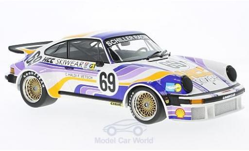 Miniature Porsche 934 1976 1/18 Minichamps No.69 Schiller Racing Team 24h Le Mans 1976 C.Haldi/F.Vetsch Porsche 934 1976 1/18 Minichamps No.69 Schiller Racing Team 24h Le Mans 1976 C.Haldi/F.Vetsch miniature