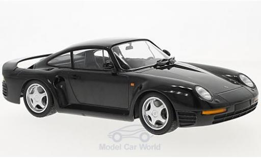 Miniature Porsche 959 1987 1/18 Minichamps metallise grise 1987 Porsche 959 1987 1/18 Minichamps metallise grise 1987 miniature