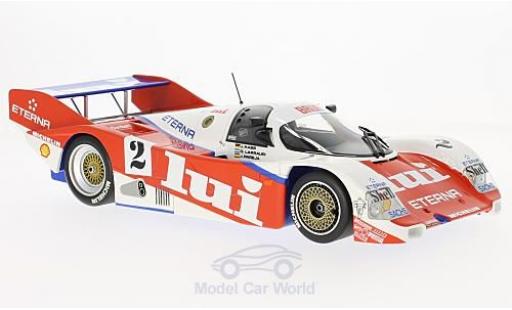 Miniature Porsche 962 1987 1/18 Minichamps C No.2 Brun Motorsport Lui 1000 Km Nürburgring 1987 J.Mass/O.Larrauri/J.Pareja Porsche 962 1987 1/18 Minichamps C No.2 Brun Motorsport Lui 1000 Km Nürburgring 1987 J.Mass/O.Larrauri/J.Pareja miniature