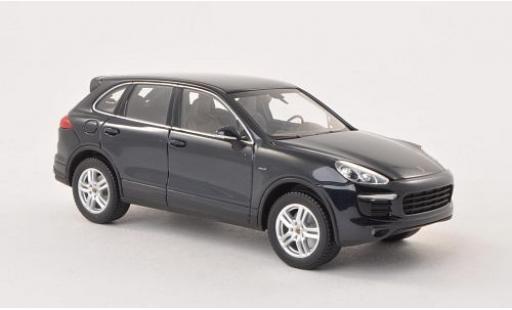 Porsche Cayenne S 1/43 Minichamps S Diesel (92A) metallise bleue 2014 miniature