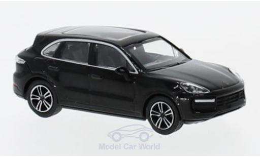 Miniature Porsche Cayenne Turbo 1/87 Minichamps Turbo noire 2017 Porsche Cayenne Turbo 1/87 Minichamps Turbo noire 2017 miniature