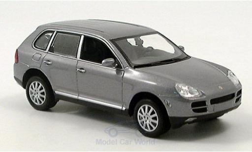 Miniature Porsche Cayenne 1/43 Minichamps V6 metallise grise 2003 Porsche Cayenne 1/43 Minichamps V6 metallise grise 2003 miniature