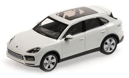 Porsche Cayenne 1/43 Minichamps blanche 2017 miniature