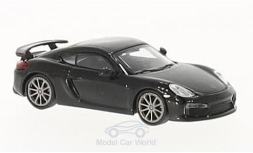 Miniature Porsche Cayman GT4 1/87 Minichamps GT4 noire 2016 Porsche Cayman GT4 1/87 Minichamps GT4 noire 2016 miniature