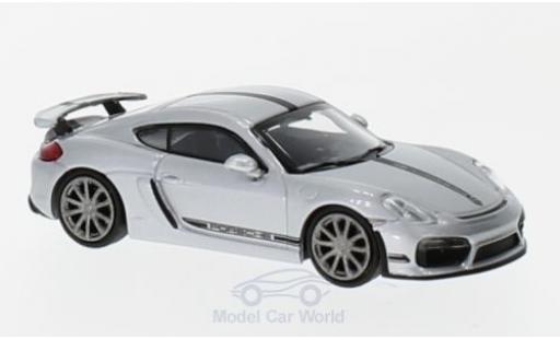 Miniature Porsche Cayman GT4 1/87 Minichamps GT4 grise/noire 2016 Porsche Cayman GT4 1/87 Minichamps GT4 grise/noire 2016 miniature