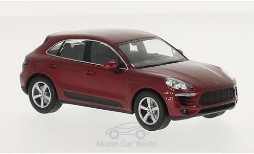 Miniature Porsche Macan 1/43 Minichamps metallise rouge 2013 Porsche Macan 1/43 Minichamps metallise rouge 2013 miniature
