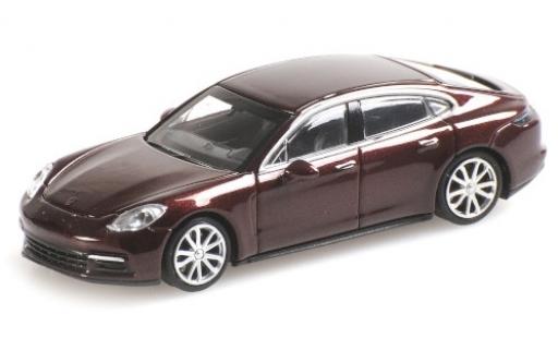 Miniature Porsche Panamera 4S 1/87 Minichamps 4S metallise rouge 2015 Porsche Panamera 4S 1/87 Minichamps 4S metallise rouge 2015 miniature