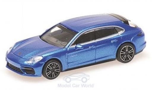 Porsche Panamera e-hybrid 1/87 Minichamps Turbo S E-Hybrid Sport Turismo metallise bleue 2017 miniature