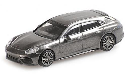 Miniature Porsche Panamera e-hybrid 1/87 Minichamps Turbo S E-Hybrid Sport Turismo metallise grise 2017 Porsche Panamera e-hybrid 1/87 Minichamps Turbo S E-Hybrid Sport Turismo metallise grise 2017 miniature
