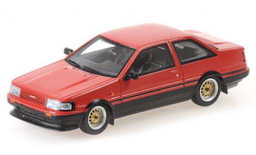 Miniature Toyota Corolla 1/43 Minichamps GT rouge 1984 Toyota Corolla 1/43 Minichamps GT rouge 1984 miniature