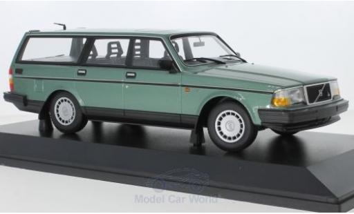 Volvo 240 1/18 Minichamps GL Break metallise verte 1986 miniature