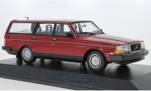 Volvo 240 1/18 Minichamps GL Break rouge 1986 miniature