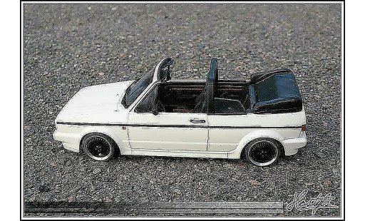 Volkswagen Golf Cabriolet 1/18 Ottomobile blanche Schmidt Edition miniature