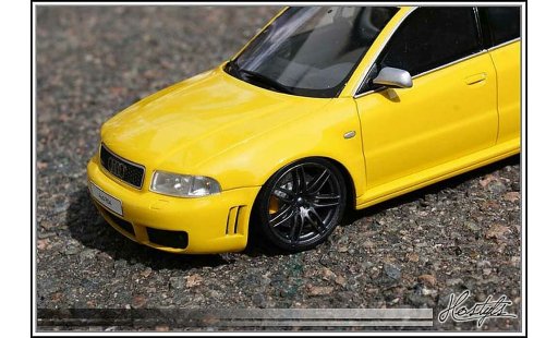 Audi RS4 avant 1/18 Ottomobile B5 - Jantes 4 B7 anthracite miniature