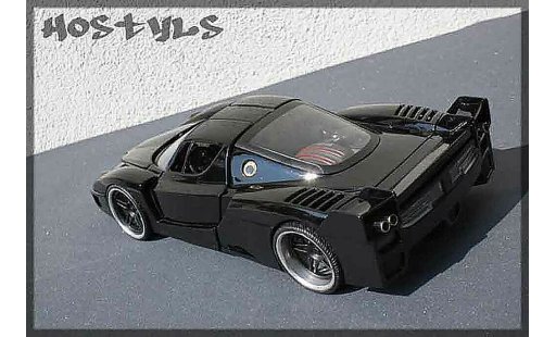 Ferrari Enzo FXX 1/18 Hot Wheels street racing black miniature