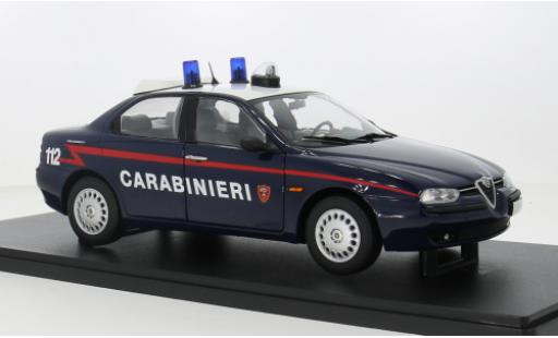 Alfa Romeo 156 1/18 Mitica 2.0 Twin Spark 1997 Carabinieri 1:18 miniature