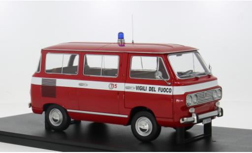 Fiat 850 1/18 Mitica Familiare 1970 Vigili del Fuoco 1:18 miniature