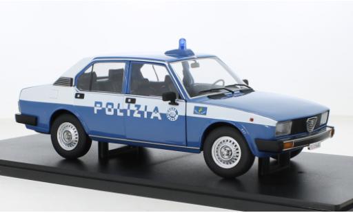 Alfa Romeo Alfetta 1/18 Mitica Berlina 2000 Polizia Stradale 1978 miniature