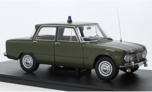 Miniature Alfa Romeo Giulia 1/18 Mitica 1.6 Ti Carabinieri roma 1963 Alfa Romeo Giulia 1/18 Mitica 1.6 Ti Carabinieri roma 1963 miniature