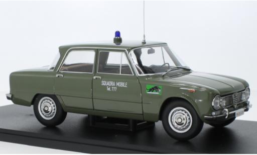 Miniature Alfa Romeo Giulia 1/18 Mitica 1.6 Ti Polizia Milano 1963 Alfa Romeo Giulia 1/18 Mitica 1.6 Ti Polizia Milano 1963 miniature