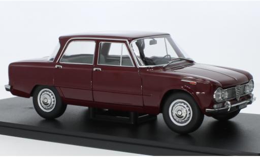 Miniature Alfa Romeo Giulia 1/18 Mitica 1.6 Ti rouge foncé 1962 Alfa Romeo Giulia 1/18 Mitica 1.6 Ti rouge foncé 1962 miniature