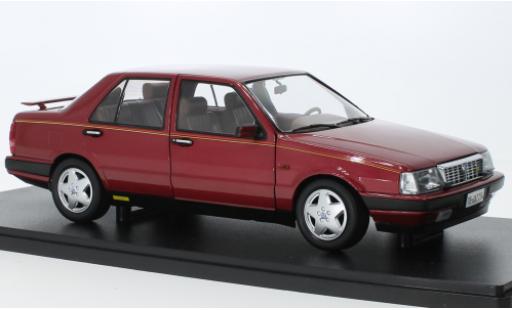 Lancia Thema 1/18 Mitica 8.32 Ferrari 1S metallise rouge 1986 miniature
