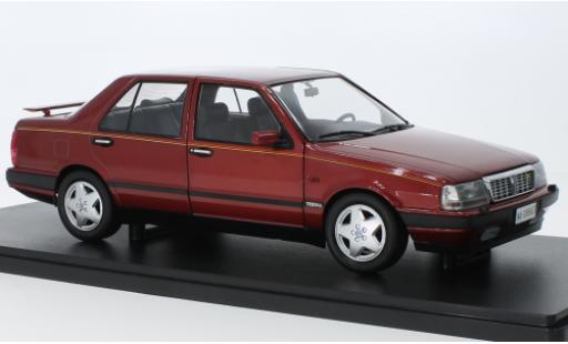 Lancia Thema 1/18 Mitica 8.32 Ferrari 2S metallise rouge 1988 miniature