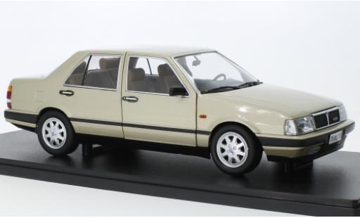 Miniature Lancia Thema 1/18 Mitica Turbo i.e. 1S metallise beige 1984 Lancia Thema 1/18 Mitica Turbo i.e. 1S metallise beige 1984 miniature
