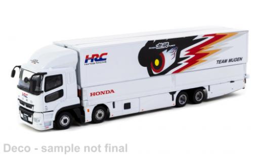 Miniature Mitsubishi Fuso 1/64 Tarmac Works Super Gre blanche 1:64 Mitsubishi Fuso 1/64 Tarmac Works Super Gre blanche 1:64 miniature