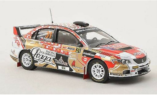 Mitsubishi Lancer Evolution IX 1/43 IXO Evo No.31 P-WRC Rally Australien 2009 /J.Tomanek miniature