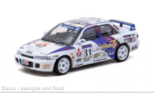 Mitsubishi Lancer 1/64 Tarmac Works Evo Rally Hong Kong-Peking 2025 #31 1:64 miniature